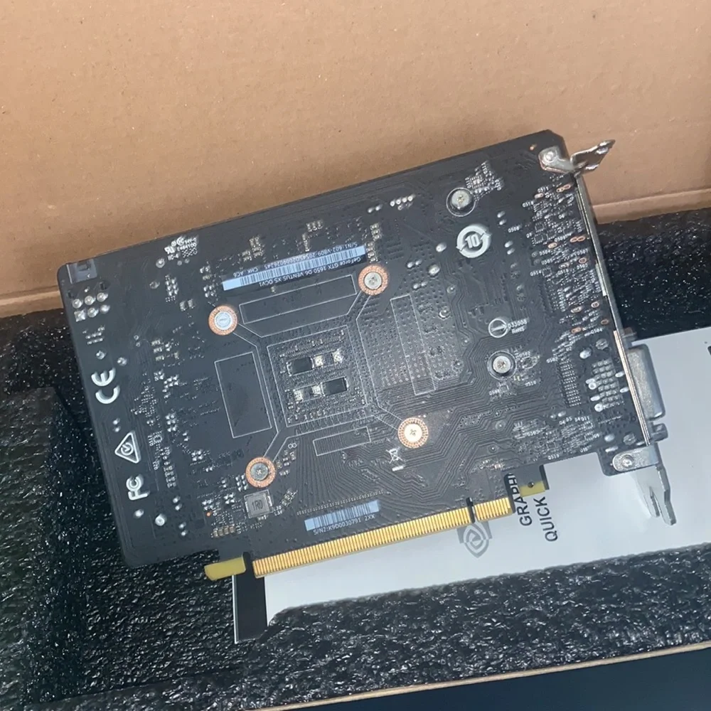 MSI Silver and grey gtx 1650